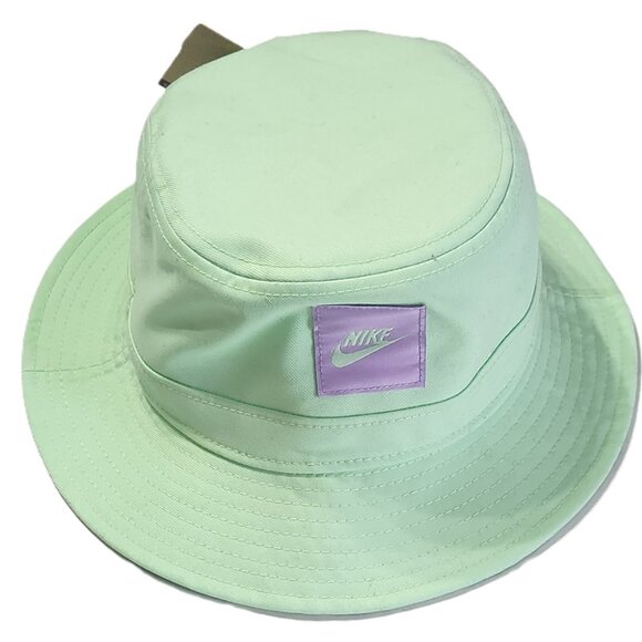 Nike Kids' Unisex Apex Futura Bucket Hat - Vapor Green - One Size - Picture 1 of 2
